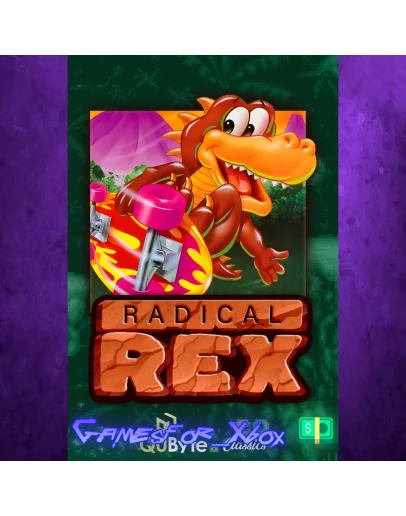 Radical Rex QUByte Classics XBOX Radical Rex QUByte Classics XBOX
