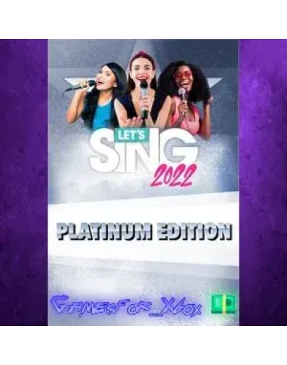 Let's Sing 2022 Platinum Edition XBOX