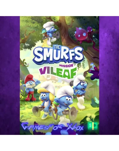 The Smurfs - Mission Vileaf XBOX The Smurfs - Mission Vileaf XBOX