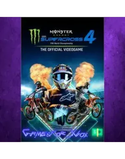 Monster Energy Supercross 4 - Xbox Series XS XBOX
