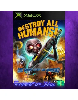 Destroy All Humans! 2005 XBOX