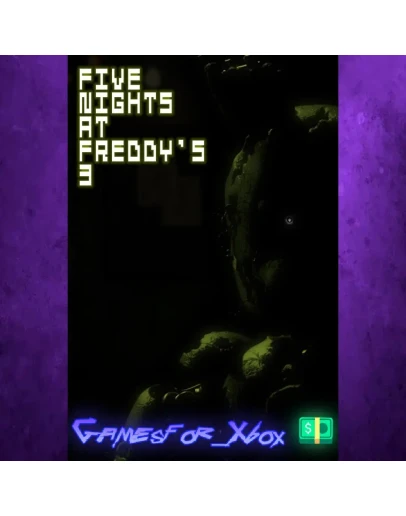Five Nights at Freddy's 3 XBOX Five Nights at Freddy's 3 XBOX