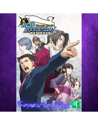 Phoenix Wright Ace Attorney Trilogy XBOX Phoenix Wright Ace Attorney Trilogy XBOX