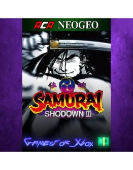 ACA NEOGEO SAMURAI SHODOWN III XBOX