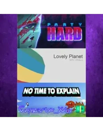 tinyBuild Bundle PartyHard + Lovely Planet + No XBOX tinyBuild Bundle PartyHard + Lovely Planet + No XBOX