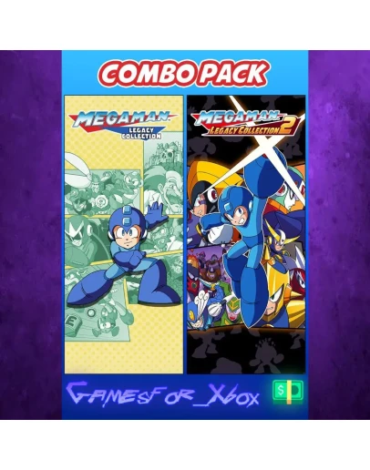 Mega Man Legacy Collection 1 & 2 Combo Pack XBOX Mega Man Legacy Collection 1 & 2 Combo Pack XBOX