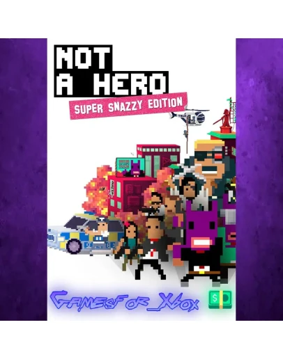 NOT A HERO SUPER SNAZZY EDITION XBOX