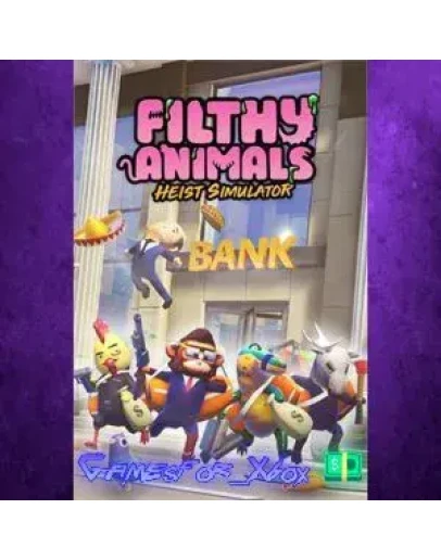Filthy Animals Heist Simulator XBOX Filthy Animals Heist Simulator XBOX