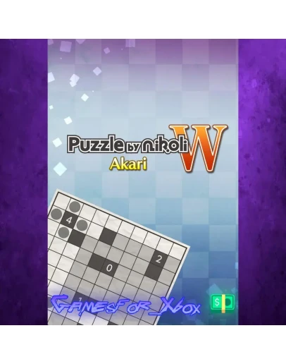 Puzzle by Nikoli W Akari XBOX