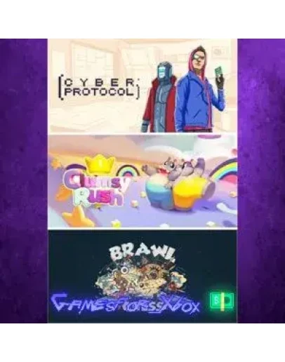 Cyber Protocol + Clumsy Rush + Brawl Chess XBOX