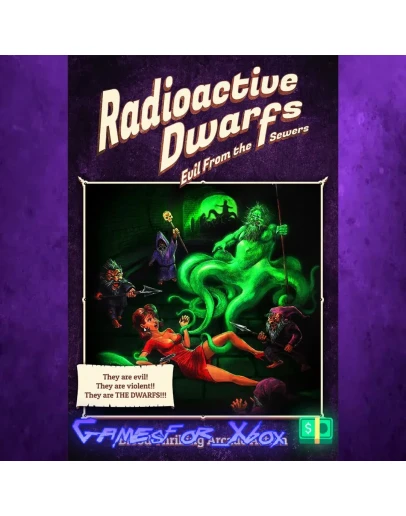 Radioactive Dwarfs Evil From the Sewers XBOX Radioactive Dwarfs Evil From the Sewers XBOX