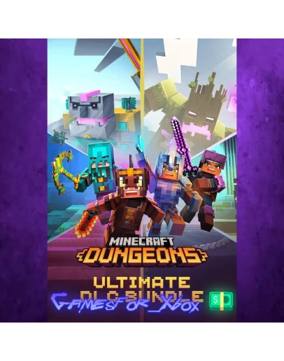 Minecraft Dungeons Ultimate DLC Bundle - Windows WIND Minecraft Dungeons Ultimate DLC Bundle - Windows WIND