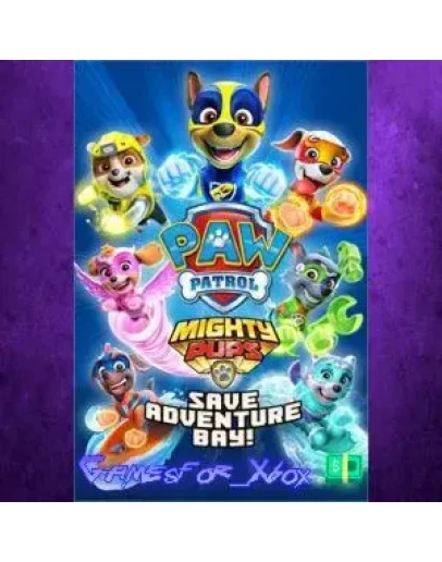 PAW Patrol Mighty Pups Save Adventure Bay XBOX