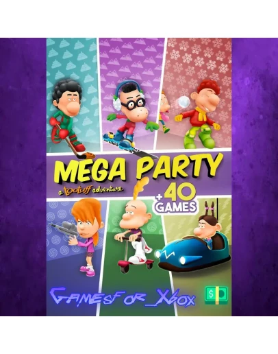 Megaparty A Tootuff Adventure XBOX Megaparty A Tootuff Adventure XBOX