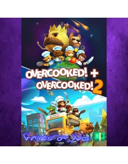 Overcooked! + Overcooked! 2 XBOX Overcooked! + Overcooked! 2 XBOX