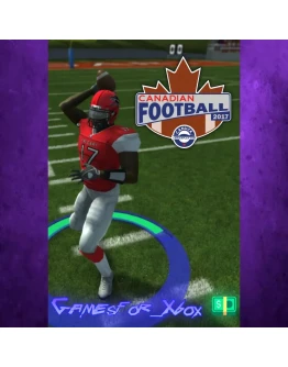 Canadian Football 2017 XBOX