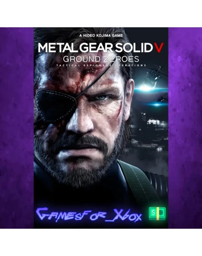 Metal Gear Solid V Ground Zeroes XBOX Metal Gear Solid V Ground Zeroes XBOX