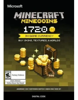 MINECRAFT COIN 1720МАЙНКРАФТ КОИН МАИНКОИНMINECOIN