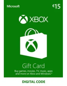Xbox Live GiftCard 15 EURКлючXbox Италия Xbox Live GiftCard 15 EURКлючXbox Италия