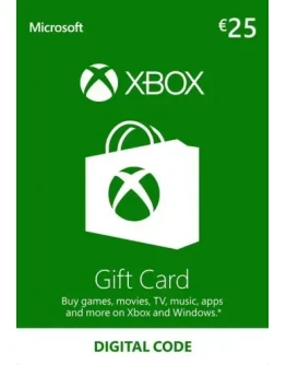 Xbox Live GiftCard 25 EURКлючXbox Италия Xbox Live GiftCard 25 EURКлючXbox Италия