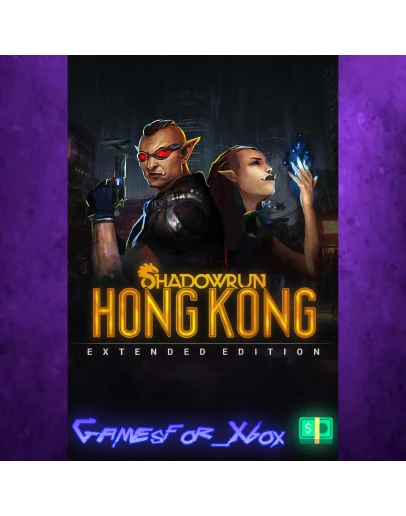 Shadowrun Hong Kong - Extended Edition XBOX Shadowrun Hong Kong - Extended Edition XBOX
