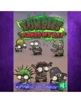 Zombies ruined my day XBOX Zombies ruined my day XBOX