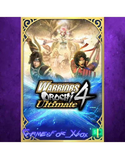WARRIORS OROCHI 4 Ultimate Deluxe Edition XBOX WARRIORS OROCHI 4 Ultimate Deluxe Edition XBOX