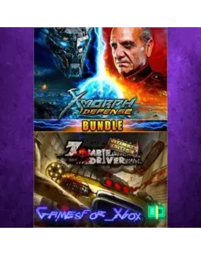X-Morph Defense & Zombie Driver Bundle XBOX X-Morph Defense & Zombie Driver Bundle XBOX