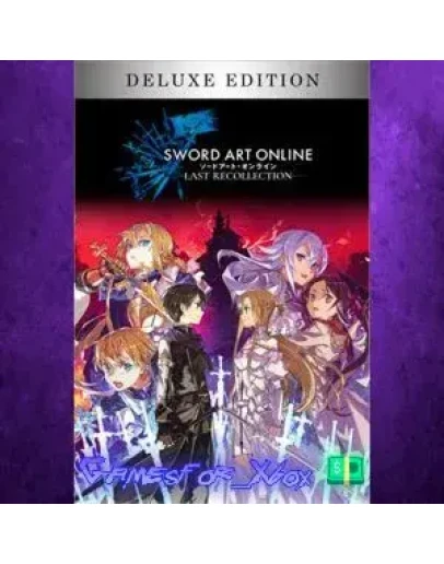 SWORD ART ONLINE Last Recollection Deluxe Editio XBOX SWORD ART ONLINE Last Recollection Deluxe Editio XBOX