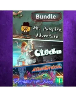 Clocker & Mr. Pumpkin Adventure & Alien Cruise B XBOX Clocker & Mr. Pumpkin Adventure & Alien Cruise B XBOX