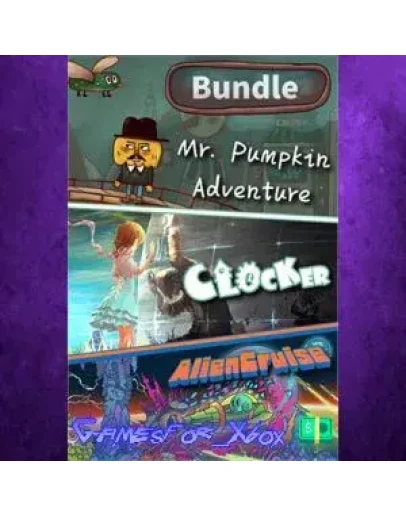 Clocker &amp Mr. Pumpkin Adventure &amp Alien Cruise B XBOX