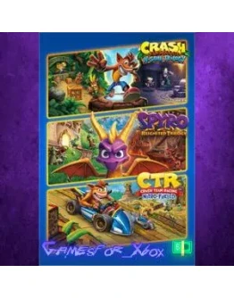 Crash + Spyro Triple Play Bundle XBOX