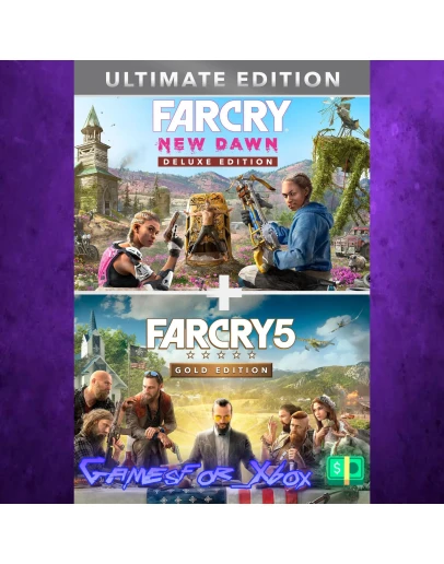 Far Cry 5 Gold Edition + Far Cry New Dawn Delu XBOX