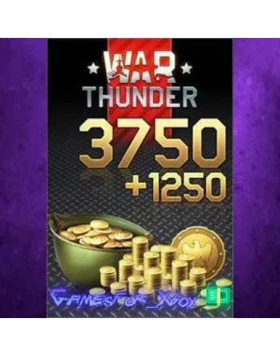 War Thunder - 3750 +1250 Bonus Golden Eagles XBOX DLC