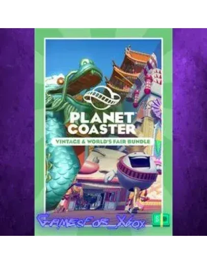 Planet Coaster Vintage & World's Fair Bundle XBOX DLC Planet Coaster Vintage & World's Fair Bundle XBOX DLC