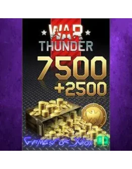 War Thunder - 7500 +2500 Bonus Golden Eagles XBOX DLC War Thunder - 7500 +2500 Bonus Golden Eagles XBOX DLC