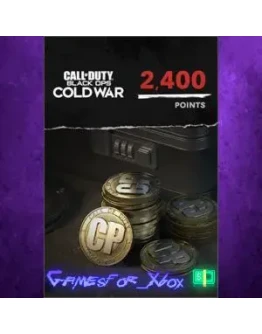 2,400 Call of Duty Black Ops Cold War Points XBOX DLC 2,400 Call of Duty Black Ops Cold War Points XBOX DLC