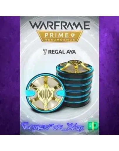 Warframe 7 Regal Aya - Prime Resurgence XBOX DLC Warframe 7 Regal Aya - Prime Resurgence XBOX DLC