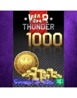 War Thunder - 1000 Golden Eagles XBOX DLC War Thunder - 1000 Golden Eagles XBOX DLC