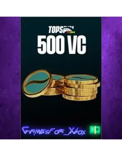 TopSpin 2K25 500 Virtual Currency Pack XBOX DLC TopSpin 2K25 500 Virtual Currency Pack XBOX DLC