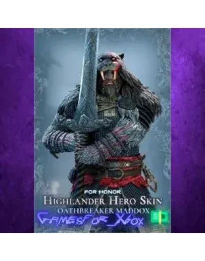 For Honor Highlander Hero Skin XBOX DLC For Honor Highlander Hero Skin XBOX DLC