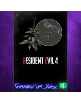 Resident Evil 4 Charm 'Green Herb' XBOX DLC Resident Evil 4 Charm 'Green Herb' XBOX DLC