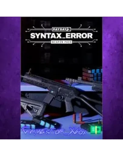 PAYDAY 3 Syntax Error Weapon Pack XBOX DLC PAYDAY 3 Syntax Error Weapon Pack XBOX DLC