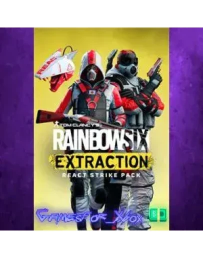 Tom Clancys Rainbow Six Extraction - REACT XBOX DLC Tom Clancys Rainbow Six Extraction - REACT XBOX DLC