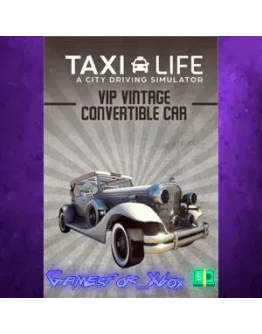 Taxi Life - VIP Vintage Convertible Car XBOX DLC Taxi Life - VIP Vintage Convertible Car XBOX DLC
