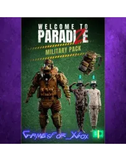 Welcome to ParadiZe - Military Cosmetic Pack XBOX DLC Welcome to ParadiZe - Military Cosmetic Pack XBOX DLC
