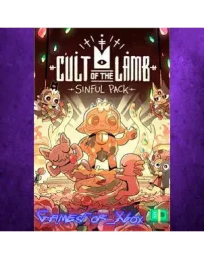 Cult of the Lamb - Sinful Pack XBOX DLC Cult of the Lamb - Sinful Pack XBOX DLC