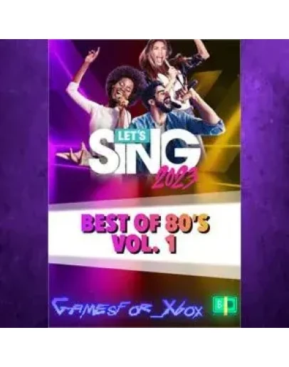 Let's Sing 2023 Best of 80's Vol. 1 Song Pac XBOX DLC