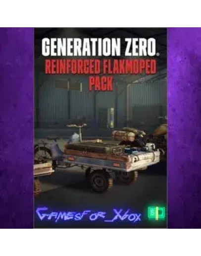 Generation Zero - Reinforced Flakmoped Pack XBOX DLC Generation Zero - Reinforced Flakmoped Pack XBOX DLC