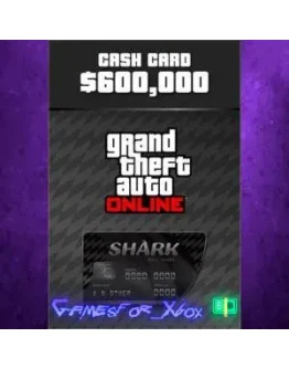 GTA Online Bull Shark Cash Card Xbox Series XBOX DLC